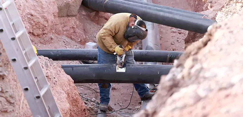 Cast Iron Sewer Pipe Replacement in Helena